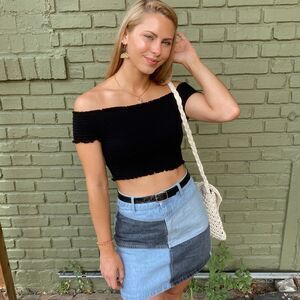 Wild Fable Patchwork Skirt